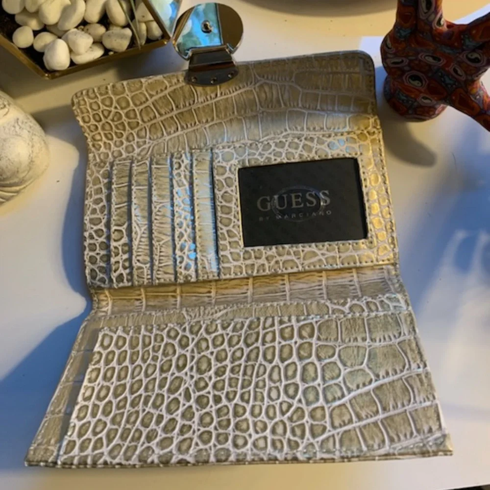 Guess Vintage Wallet and Checkbook